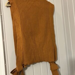 Women's Brown Sweater Vest
